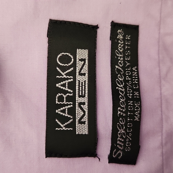 Karako Lavender Button Down Top - Picture 12 of 12